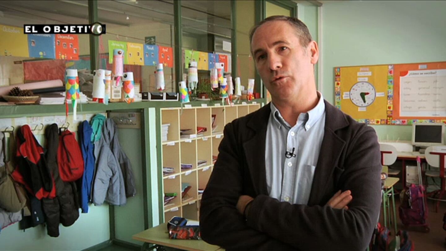 Luis Esteban Jim&eacute;nez, director del colegio Francisco Arranz