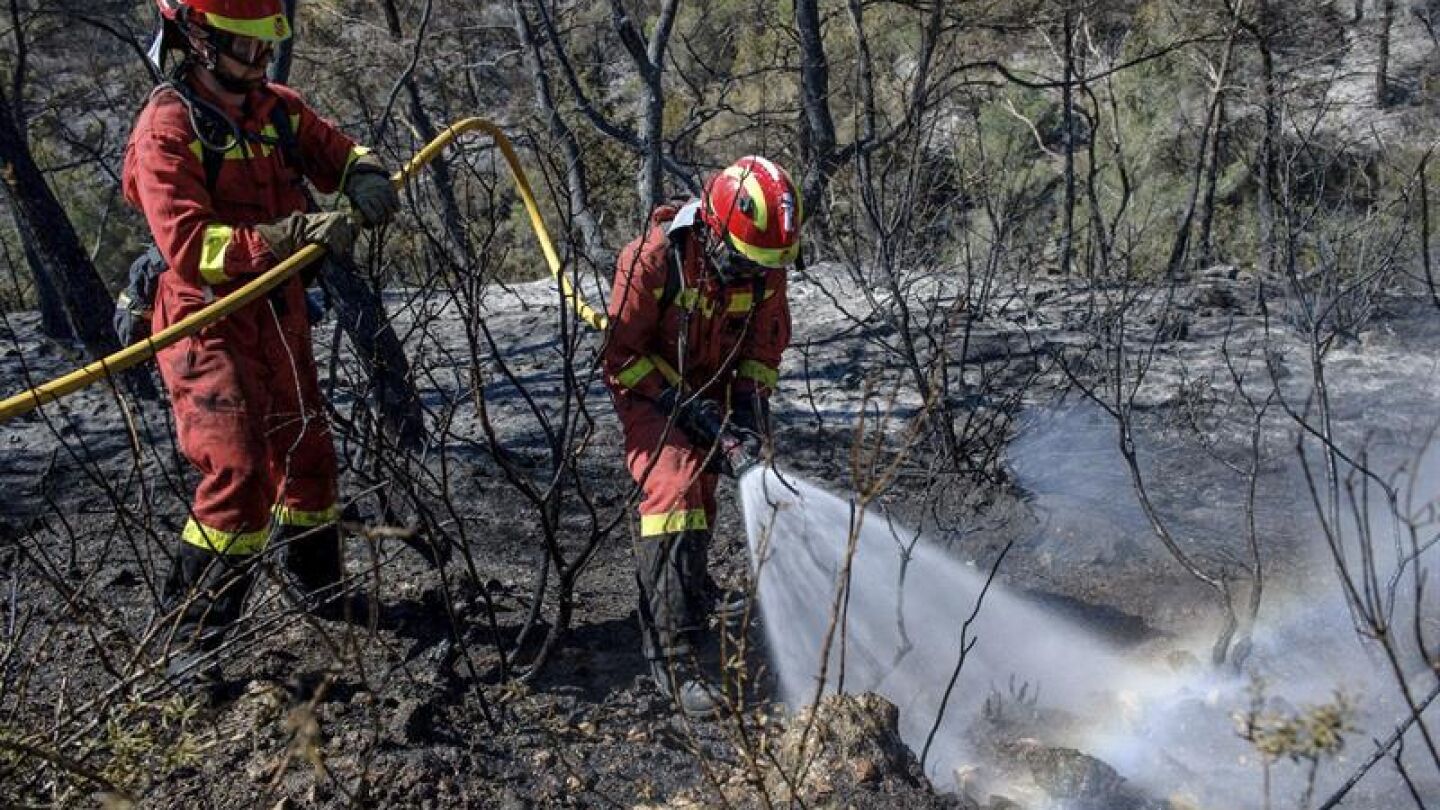 Incendio en Ibiza