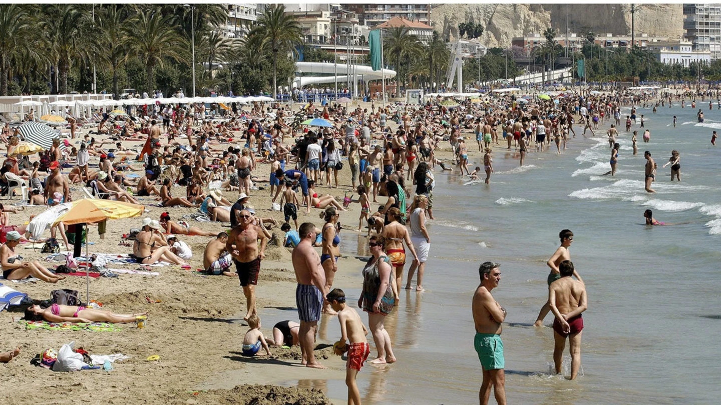 Playa del Postiguet de Alicante Playa del Postiguet de Alicante