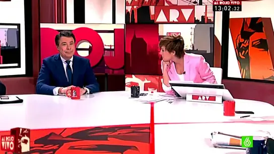 Ignacio González con Cristina Pardo Ignacio González con Cristina Pardo