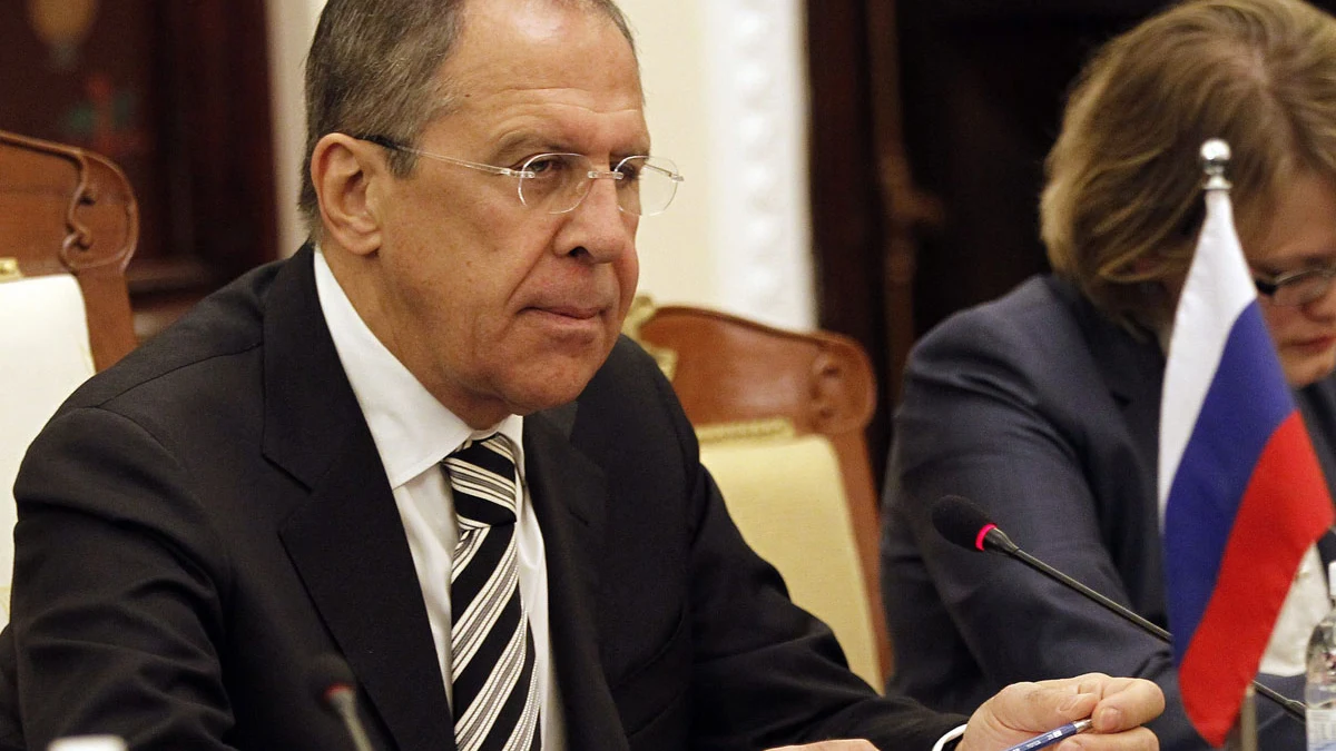 El ministro ruso de Exteriores, Sergei Lavrov