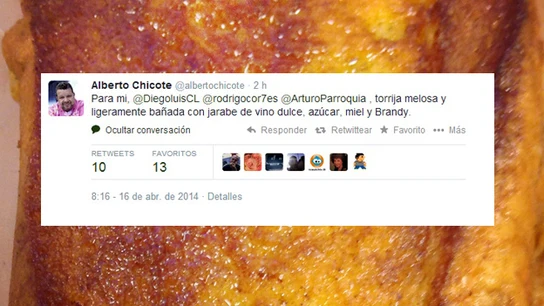 Receta de torrijas de Chicote Receta de torrijas de Chicote