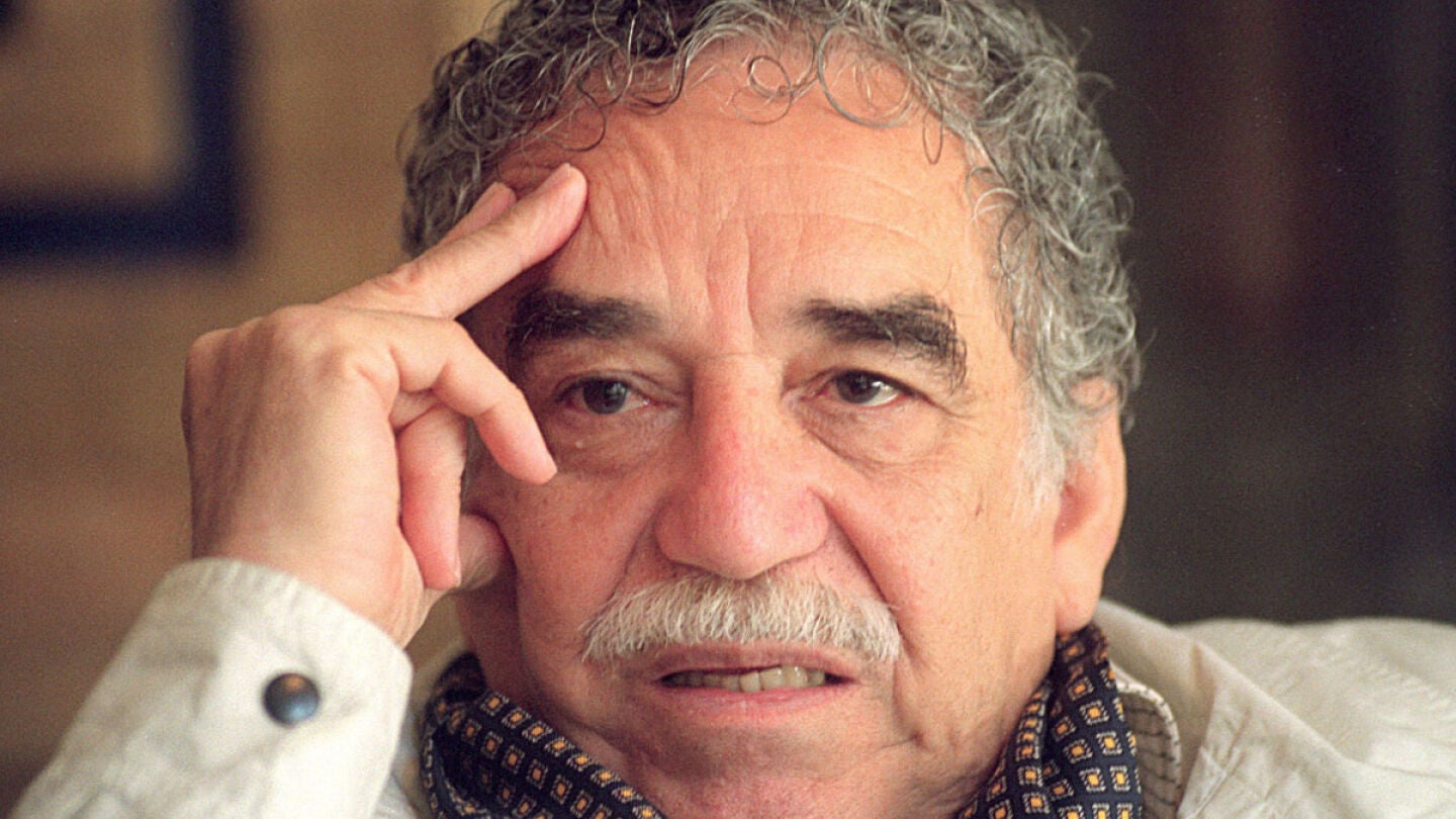 El escritor Gabriel Garc&iacute;a M&aacute;rquez