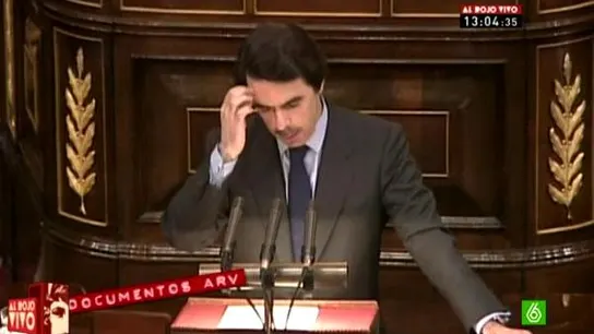 Aznar en el Congreso Aznar en el Congreso