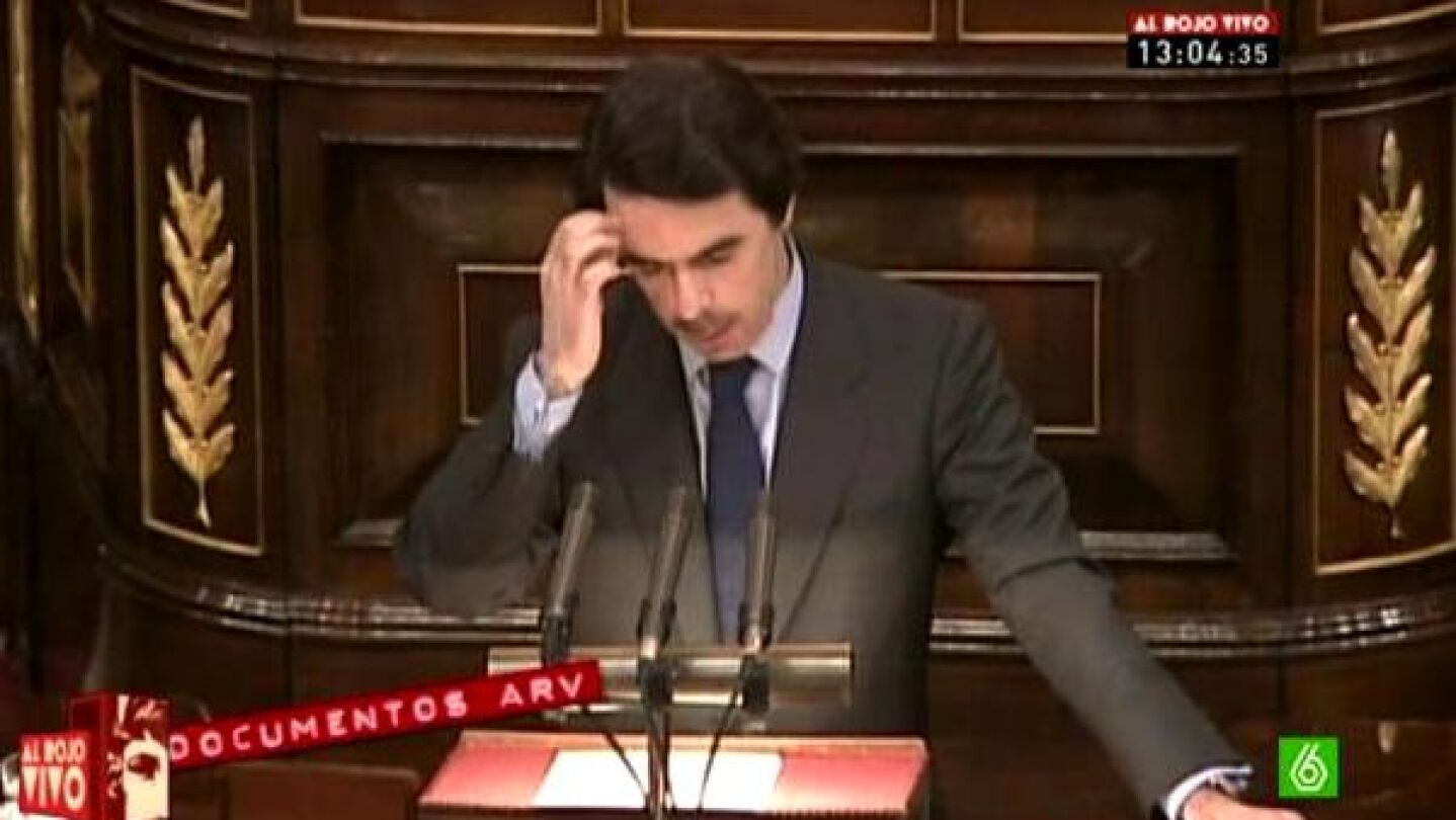 Aznar en el Congreso