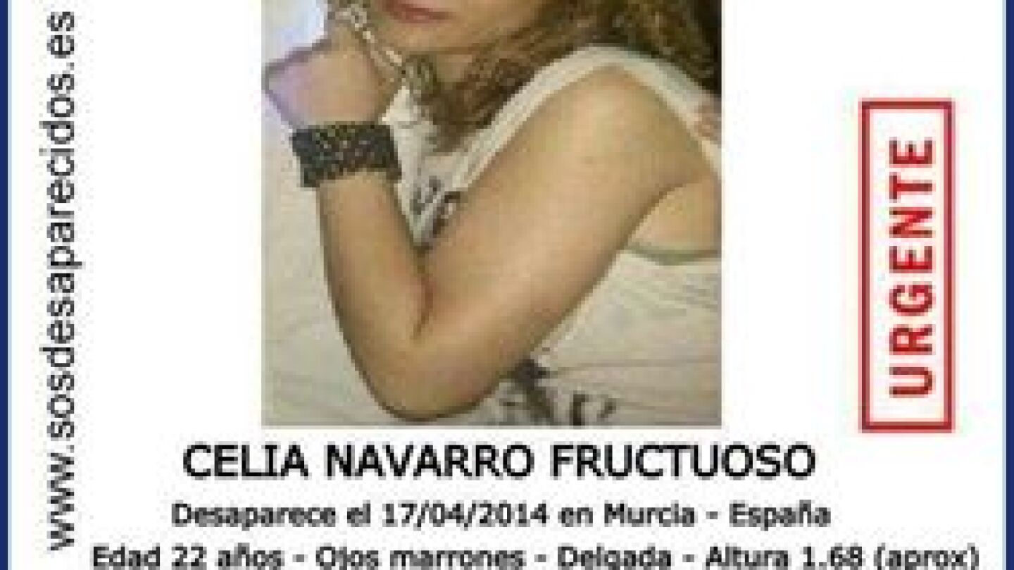 Aparece en buen estado la estudiante de Murcia desaparecida hace cinco d&iacute;as