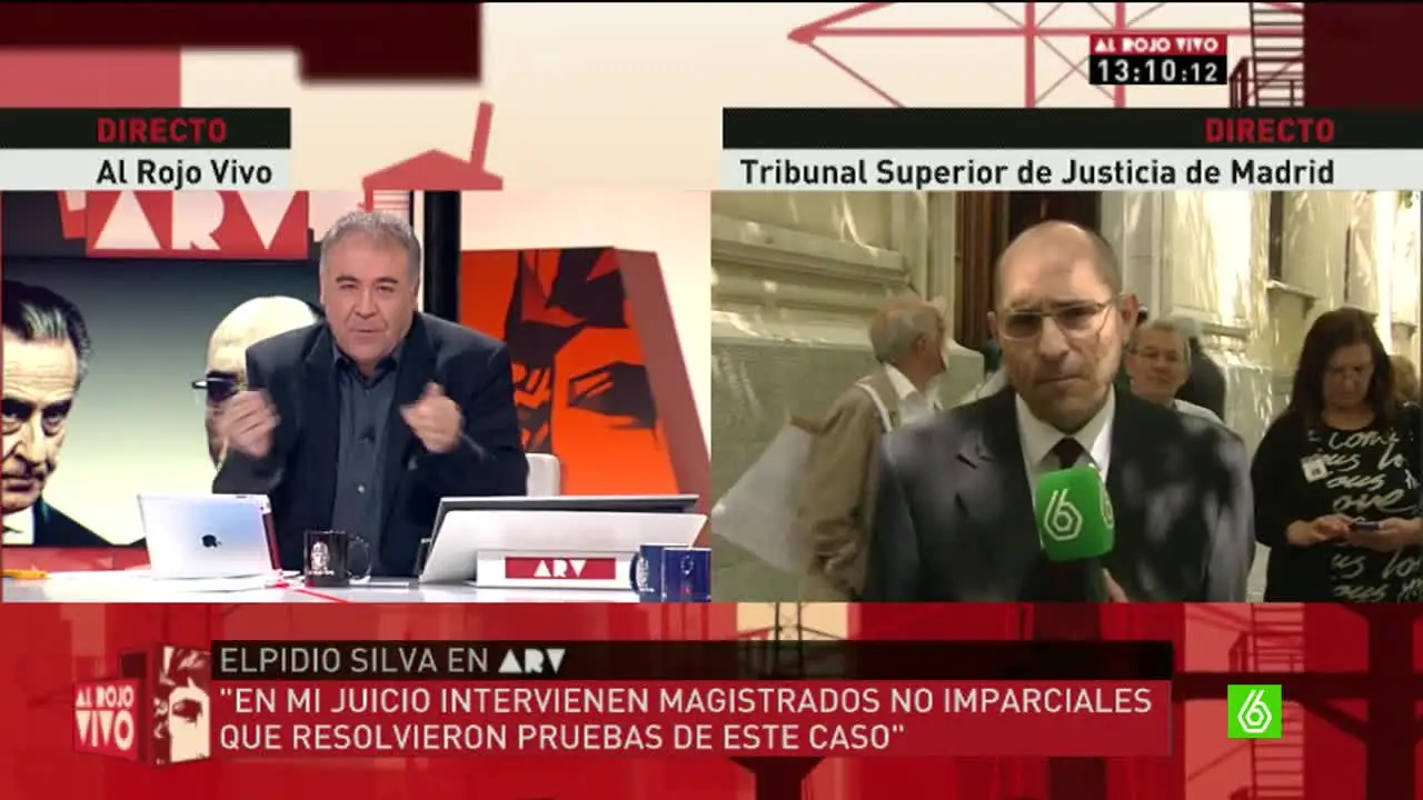 Elpidio José Silva en directo en Al Rojo Vivo