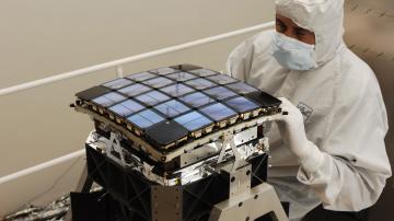 Imagen del fotómetro de Kepler antes de ser instalado en la sonda