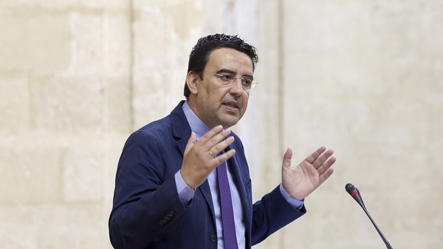 El portavoz del PSOE, Mario Jim&eacute;nez