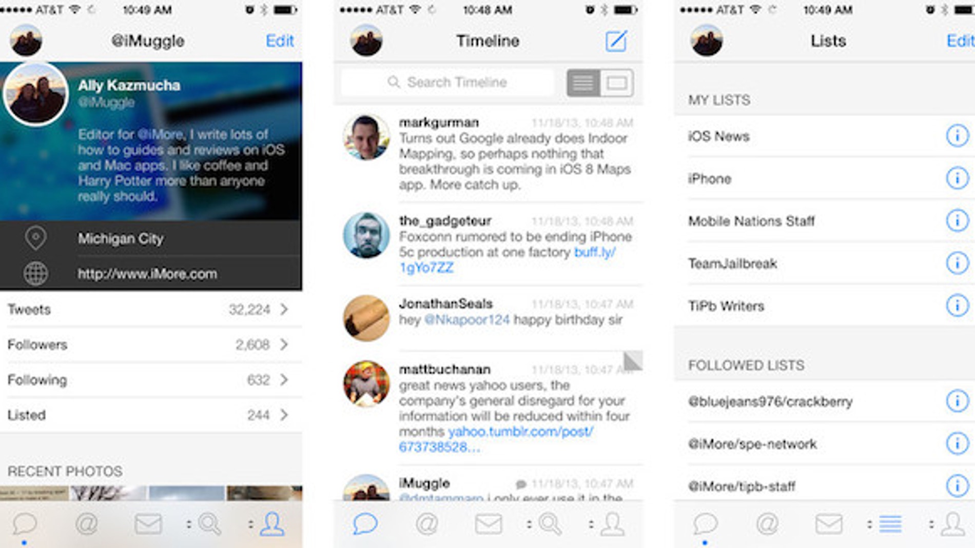 Tweetbot, el cliente de Twitter de moda para iOS