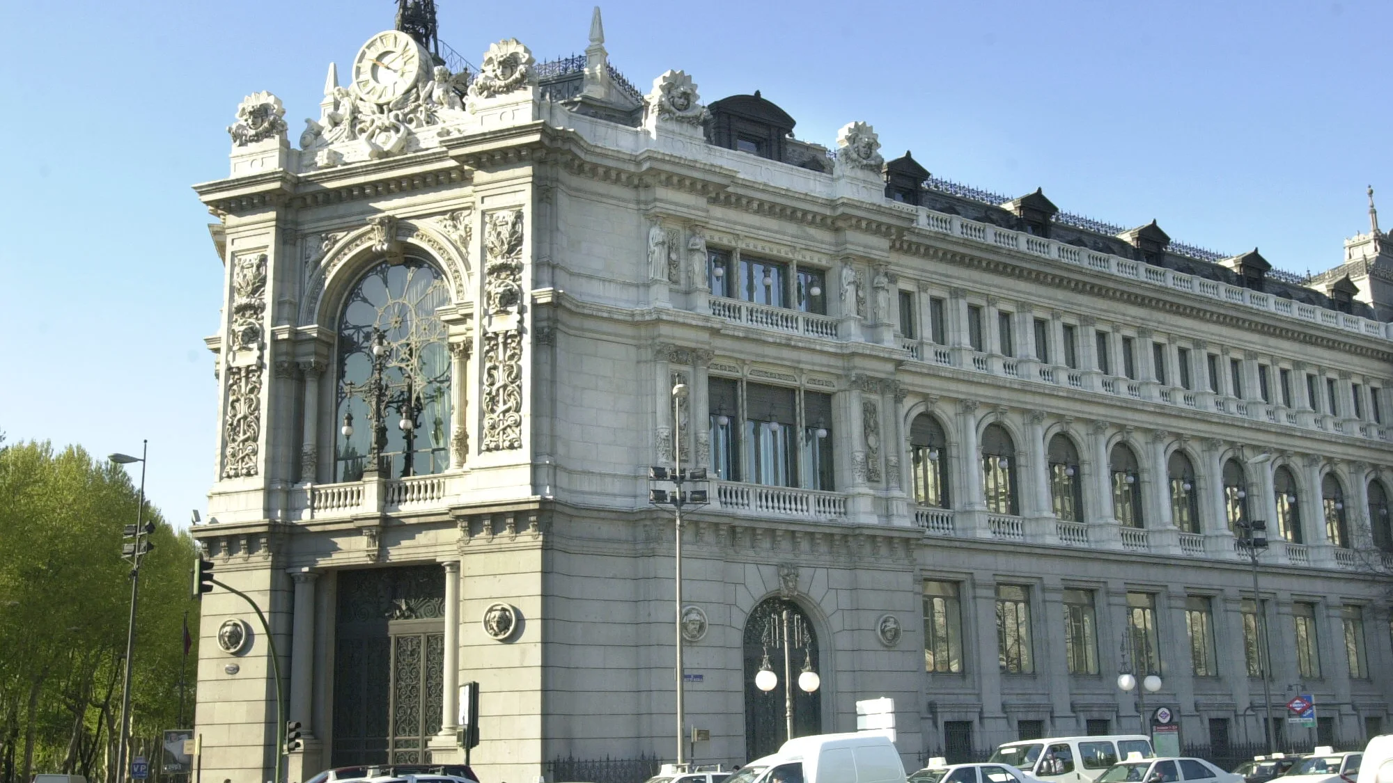 Fachada del Banco de España