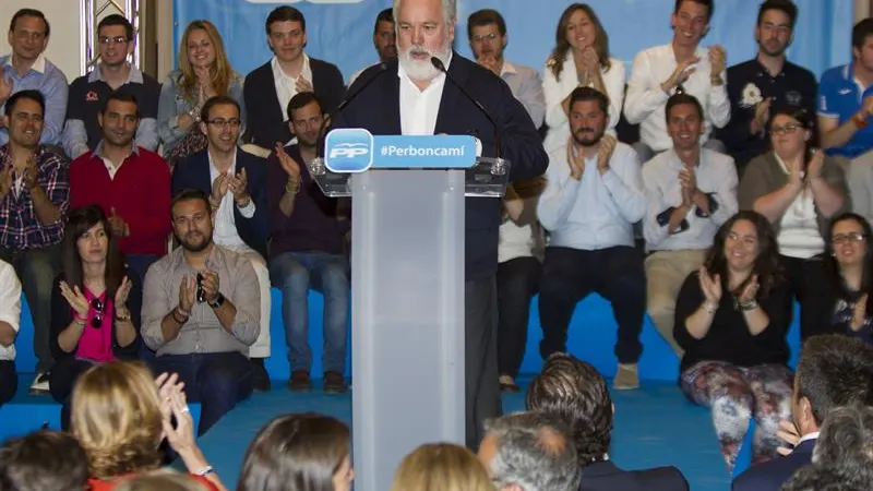 Acto de Miguel Arias Cañete en Mallorca