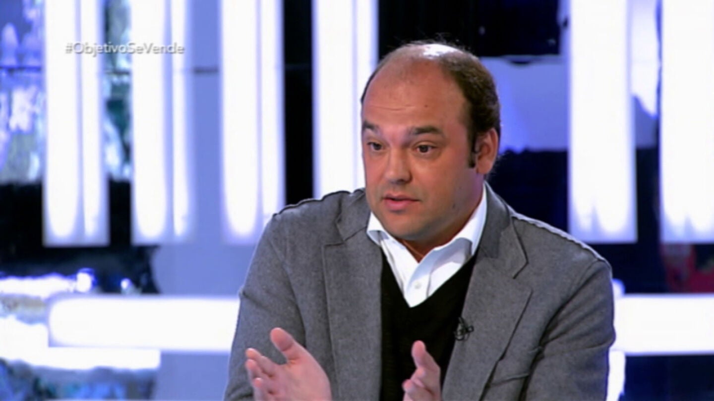 Jos&eacute; Carlos D&iacute;ez, en un momento de su intervenci&oacute;n en 'El Objetivo'