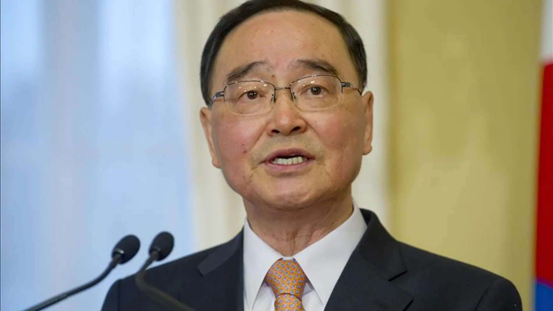 Exprimer ministro surcoreano, Chung Hong-won