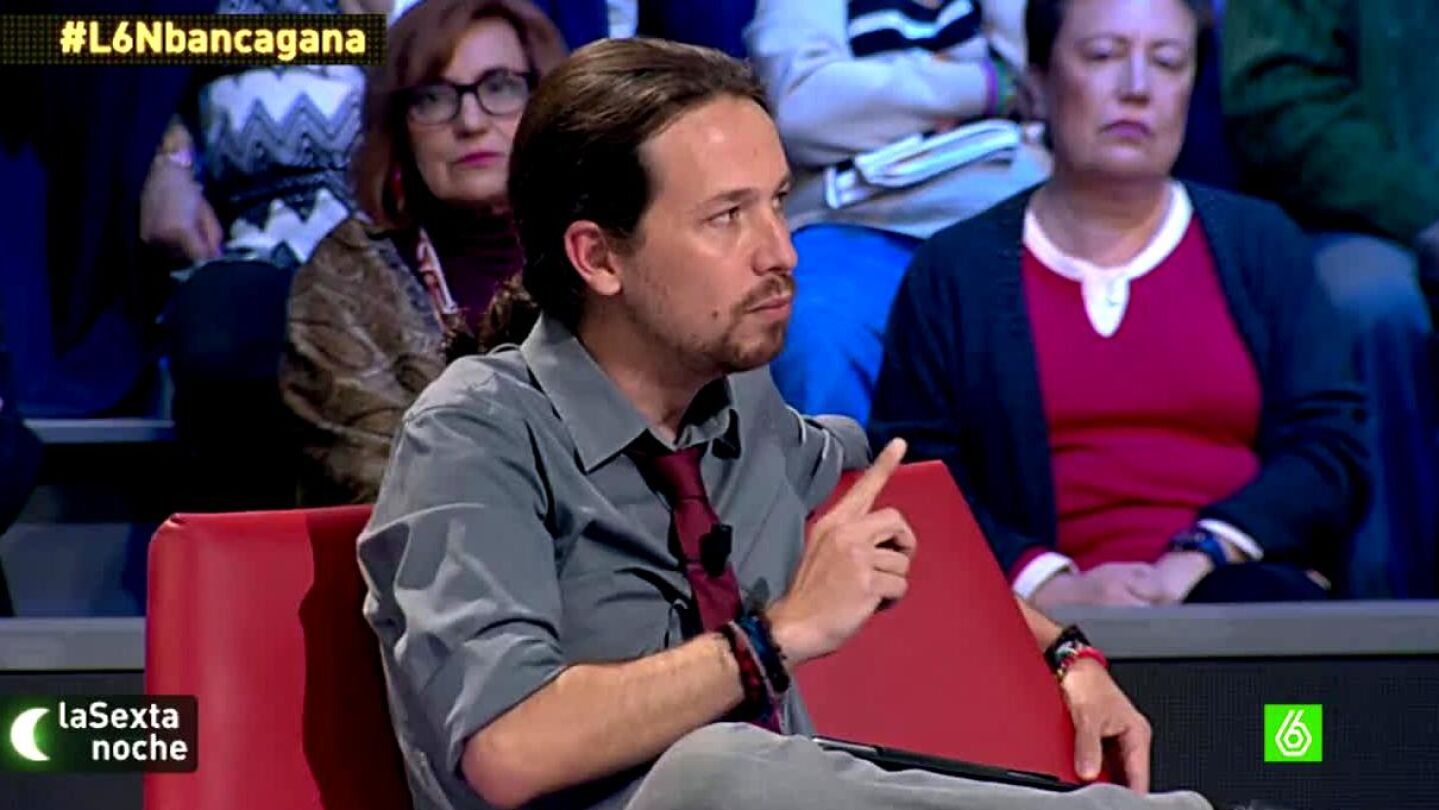 Pablo Iglesias en laSexta Noche