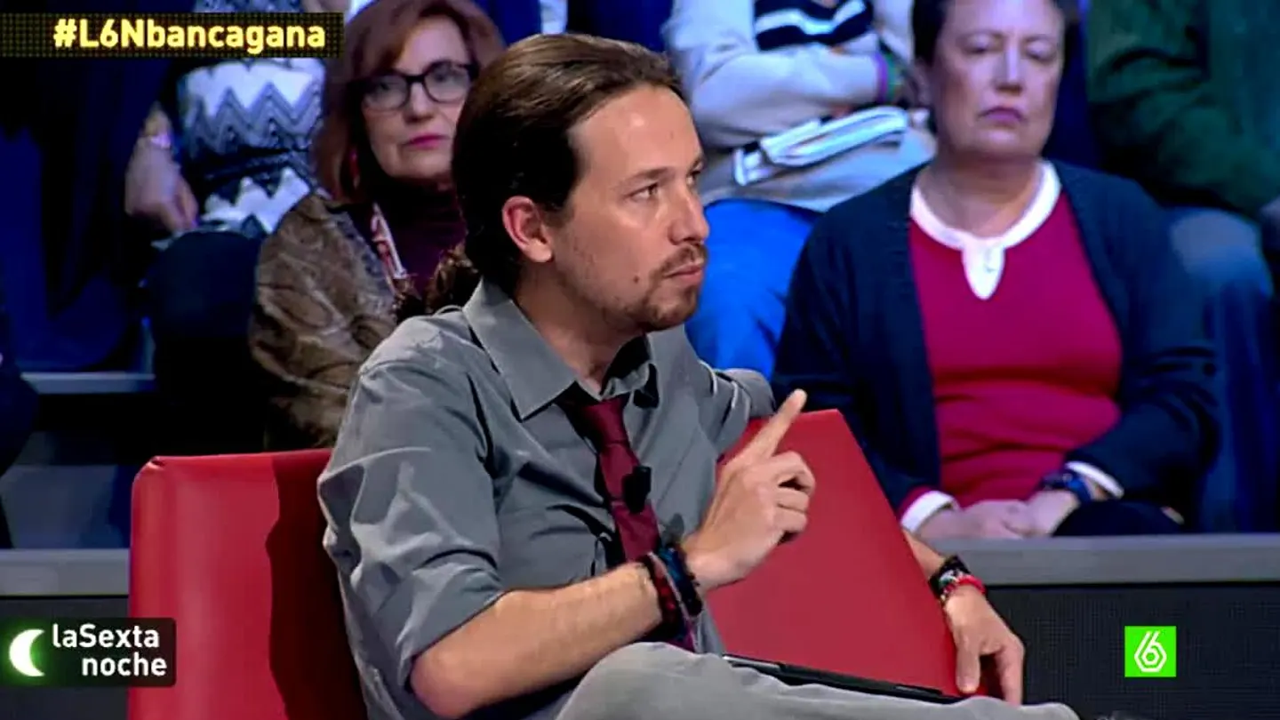 Pablo Iglesias en laSexta Noche Pablo Iglesias en laSexta Noche