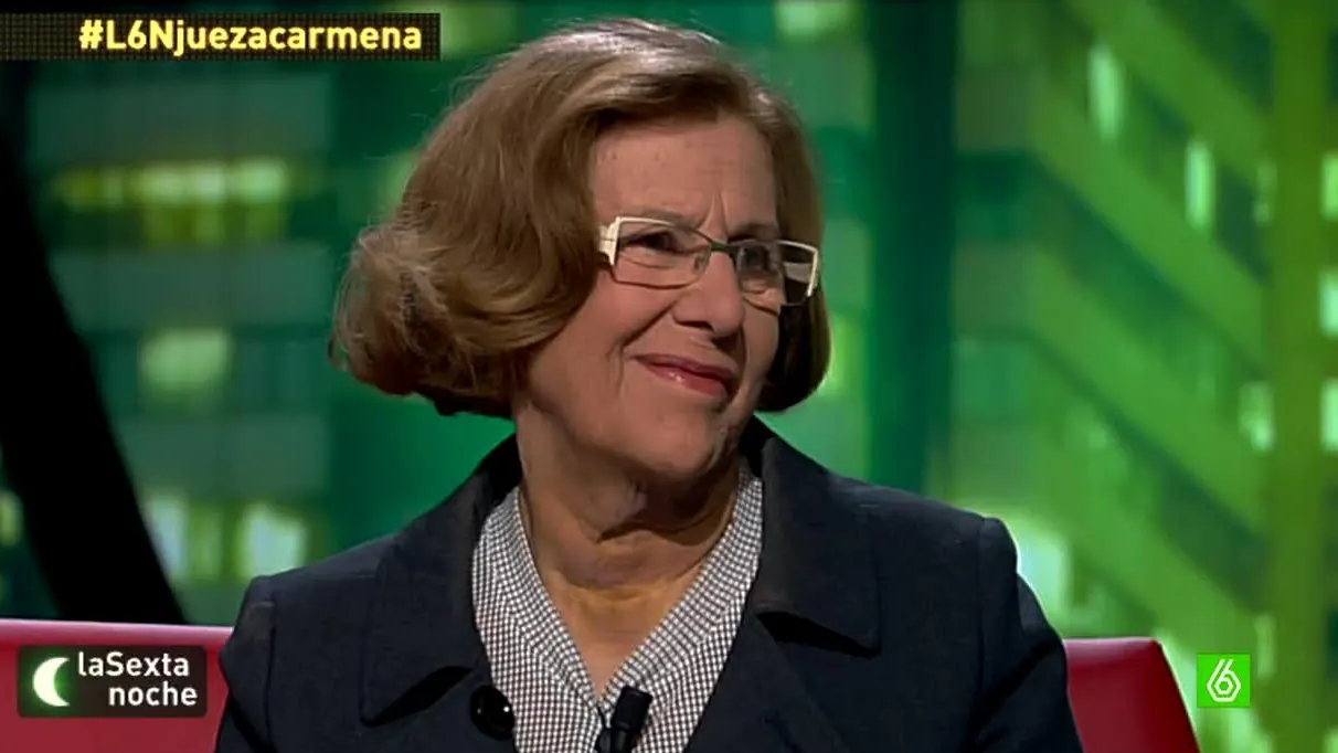 Jueza Manuela Carmena Jueza Manuela Carmena