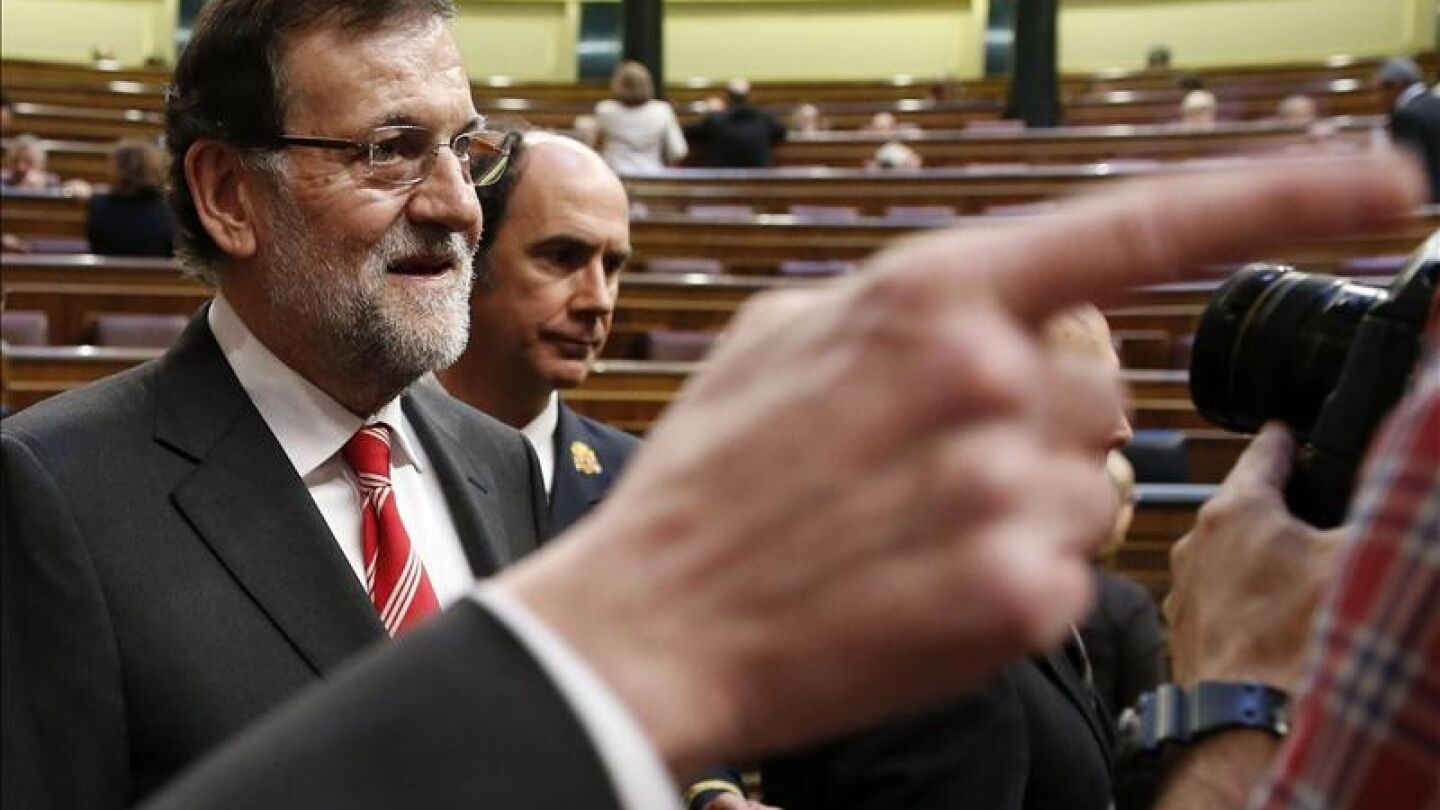El presidente del Gobierno, Mariano Rajoy
