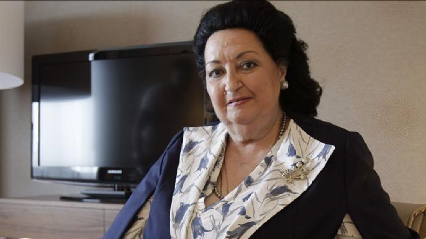 Montserrat Caballe en una imagen de archivo