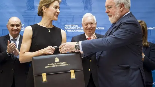 Isabel García Tejerina y Miguel Arias Cañete Isabel García Tejerina y Miguel Arias Cañete