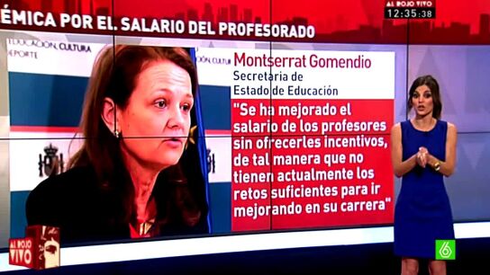 Pol&eacute;mica por el salario del profesorado