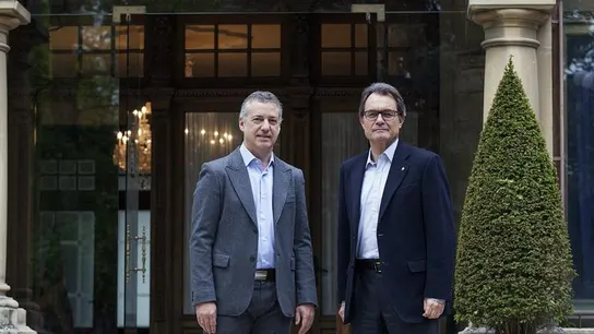 Íñigo Urkullu y Artur Mas Íñigo Urkullu y Artur Mas