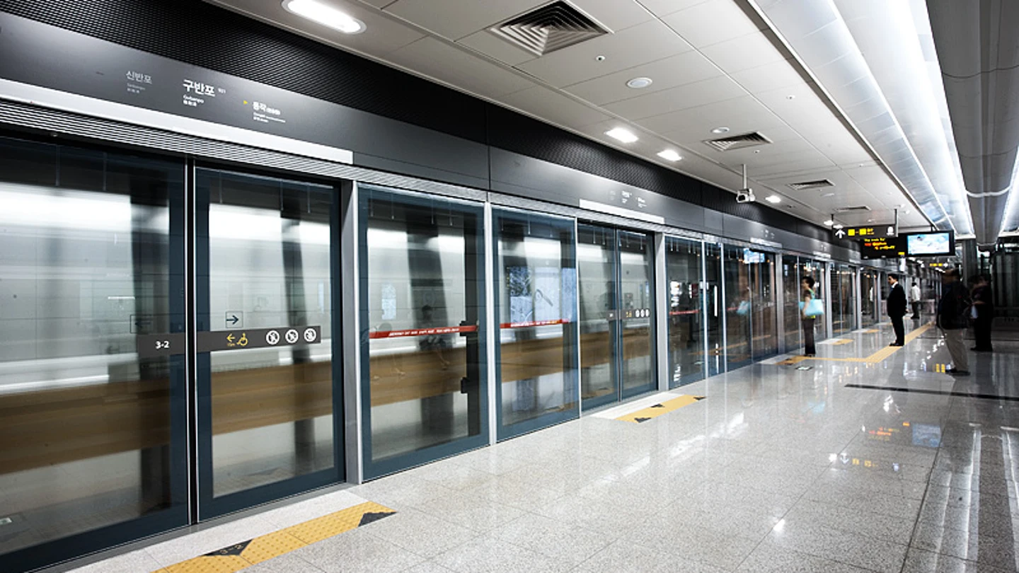 Imagen del metro de Seúl Imagen del metro de Seúl
