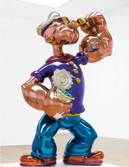Subastan por 18 millones de euros por un Popeye de dos metros Subastan por 18 millones de euros por un Popeye de dos metros
