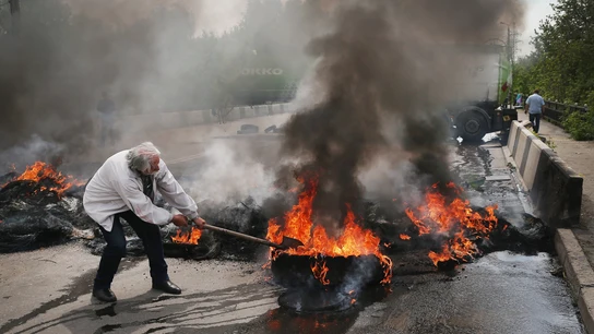 Se suceden los incidentes en los bastiones insurgentes del este de Ucrania Se suceden los incidentes en los bastiones insurgentes del este de Ucrania
