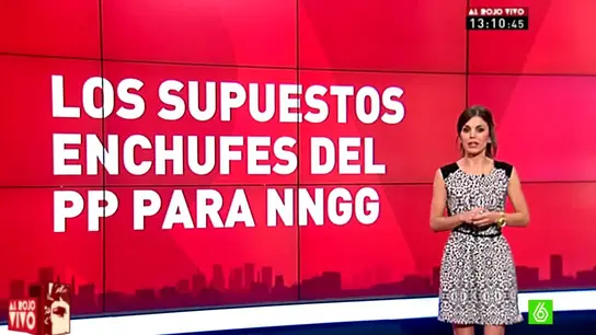 Lorena Baeza anliza los enchufes de NNGG Lorena Baeza anliza los enchufes de NNGG