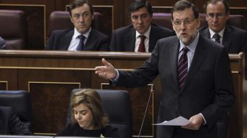 Rajoy en la sesión de control al Gobierno