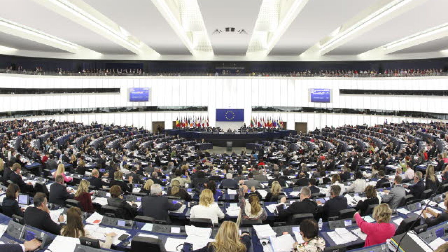 Sesi&oacute;n en el Parlamento Europeo