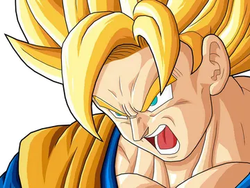 Son Goku, en modo superguerrero Son Goku, en modo superguerrero