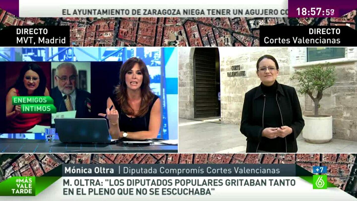 M&oacute;nica Oltra habla para mvt