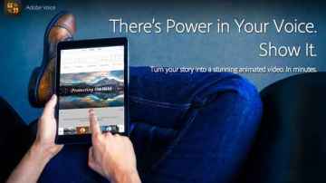 Cuenta historias como si fueras un profesional con Adobe Voice