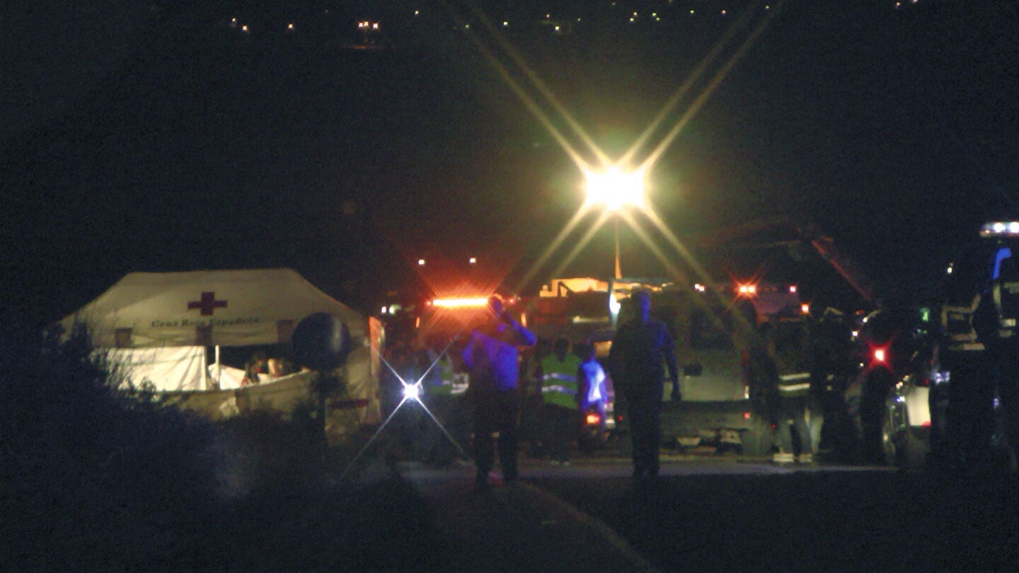 Cinco menores mueren en un accidente de autob&uacute;s en Badajoz
