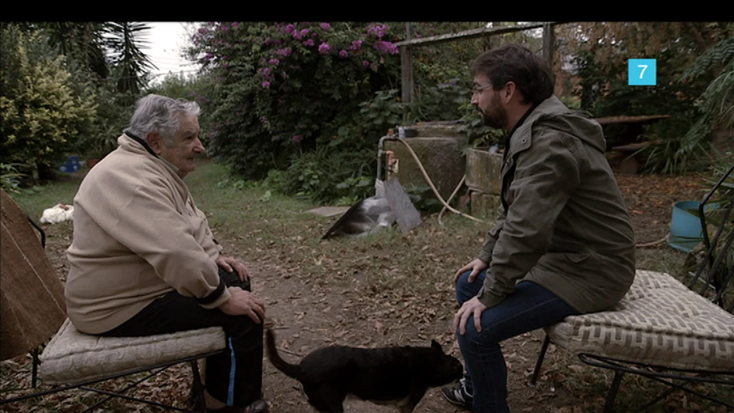 José Mujica charla con Jordi Évole en Salvados José Mujica charla con Jordi Évole en Salvados