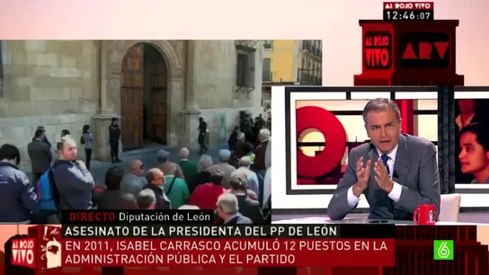 Carmelo Encinas analiza el asesinato de Isabel Carrasco Carmelo Encinas analiza el asesinato de Isabel Carrasco