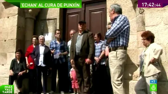 Vecinos y cura de Punxín Vecinos y cura de Punxín