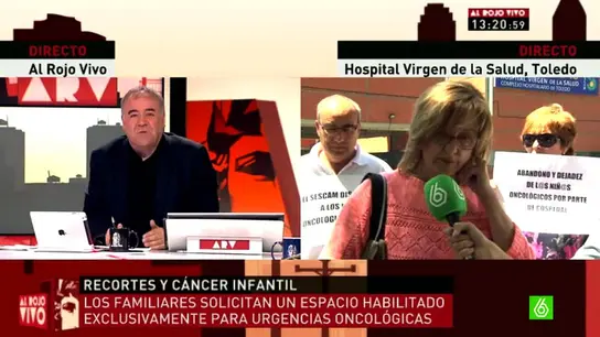 Maria Luisa, madre de niña con cáncer Maria Luisa, madre de niña con cáncer
