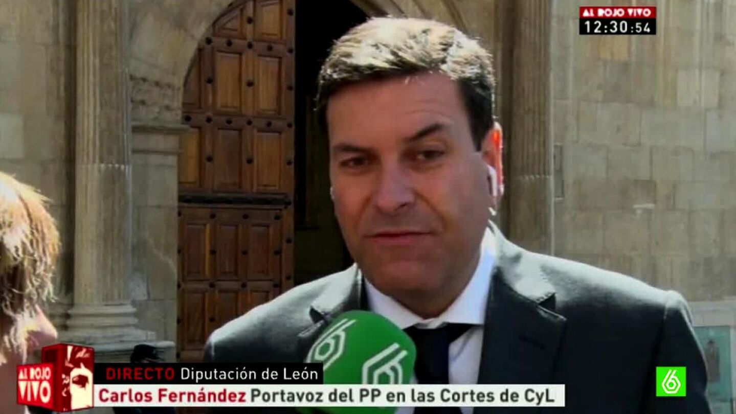Carlos Fern&aacute;ndez, portavoz del PP en las Cortes de Castilla y Le&oacute;n
