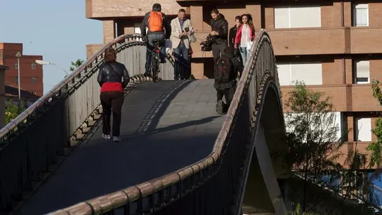 Lugar en el que se produjo el asesinato de Isabel Carrasco Lugar en el que se produjo el asesinato de Isabel Carrasco