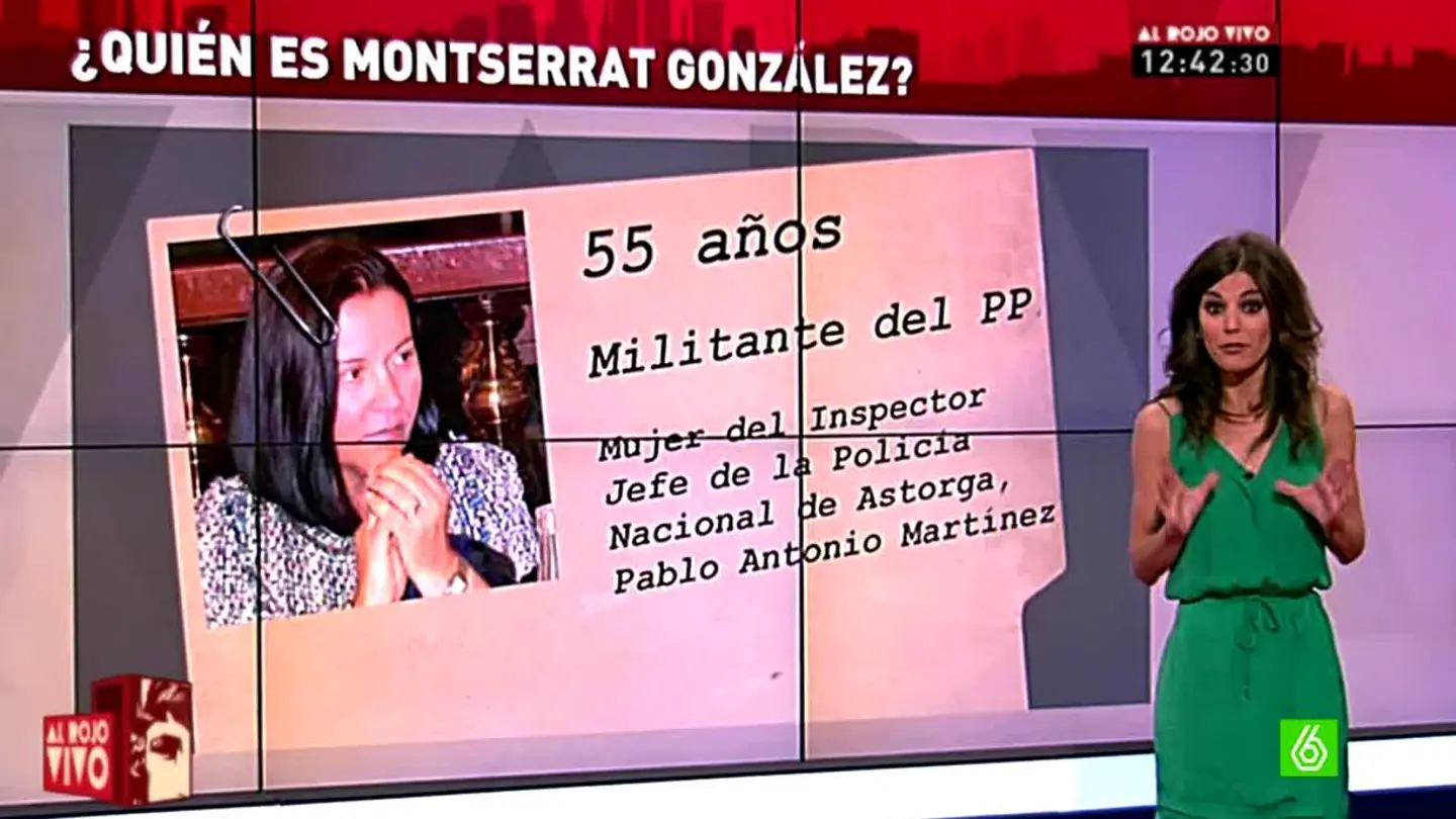 Montserrat González, supuesta autora del asesinato Montserrat González, supuesta autora del asesinato
