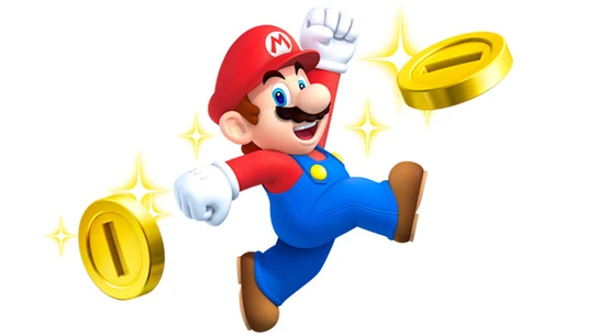 Super Mario y sus monedas de oro Super Mario y sus monedas de oro
