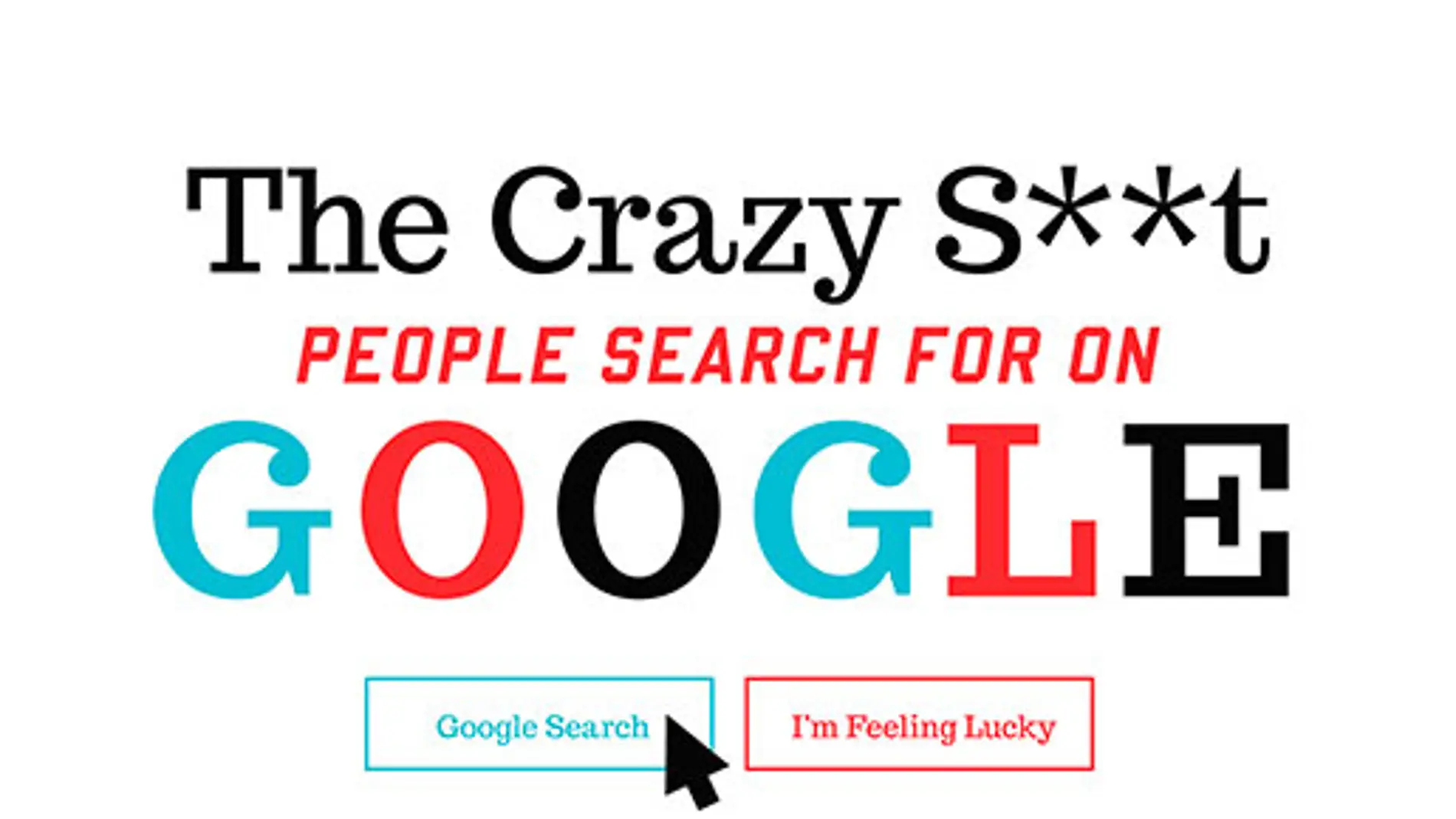 Cosas absurdas que buscan en Google
