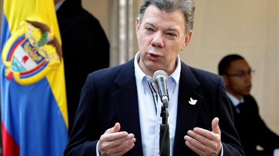 Juan Manuel Santos, presidente de Colombia, archivo