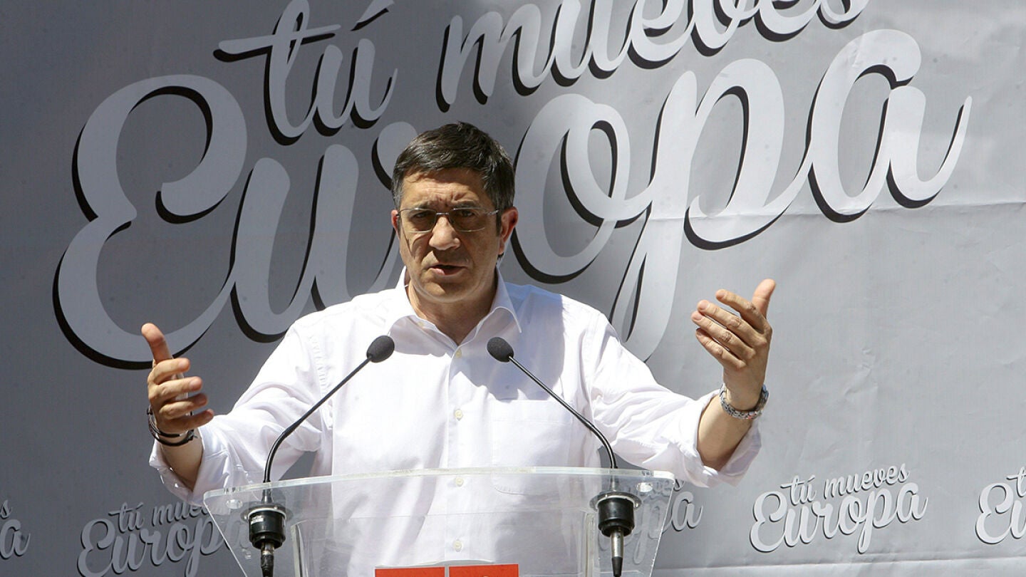 El secretario general de los socialistas vascos, Patxi L&oacute;pez