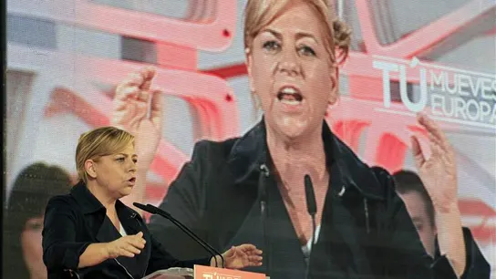 La cabeza de lista del PSOE al Parlamento Europeo, Elena Valenciano, La cabeza de lista del PSOE al Parlamento Europeo, Elena Valenciano,