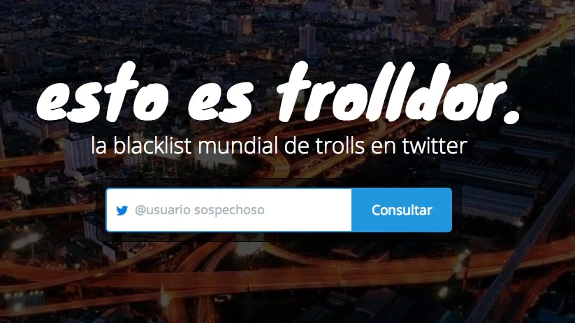 Una lista negra con los trolls de Twitter