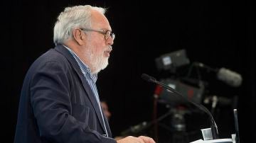 Miguel Arias Cañete durante un discurso electoral